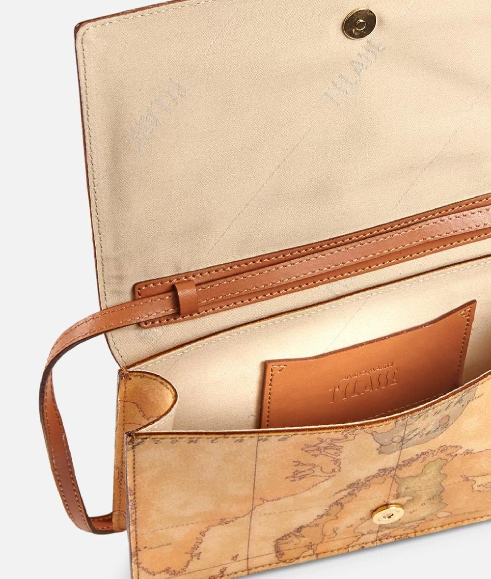 Alviero martini 1a classe Geo Classic clucth con patta Vendita calda