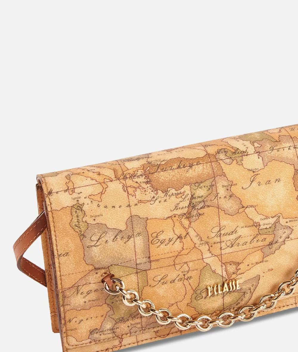 Alviero martini 1a classe Geo Classic clucth con patta Vendita calda