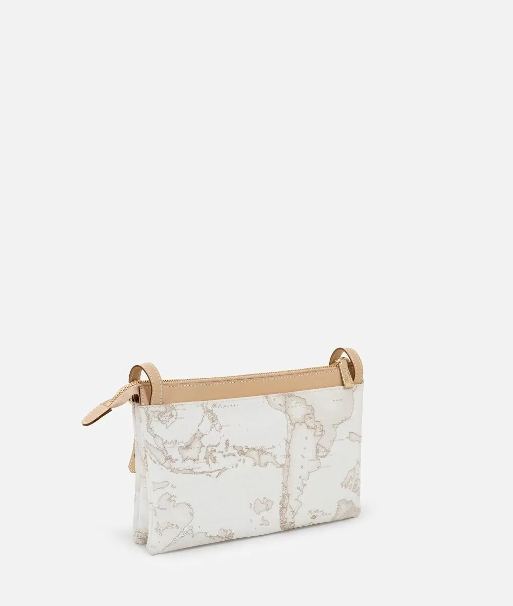 Alviero martini 1a classe Geo White borsa a tracolla media Nuovi prodotti