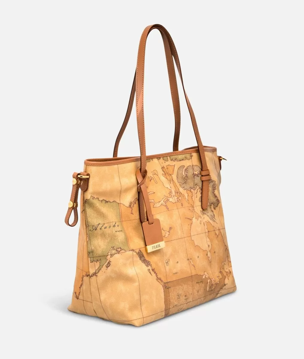 Alviero martini 1a classe Geo Classic Borsa media a spalla Ritorno libero