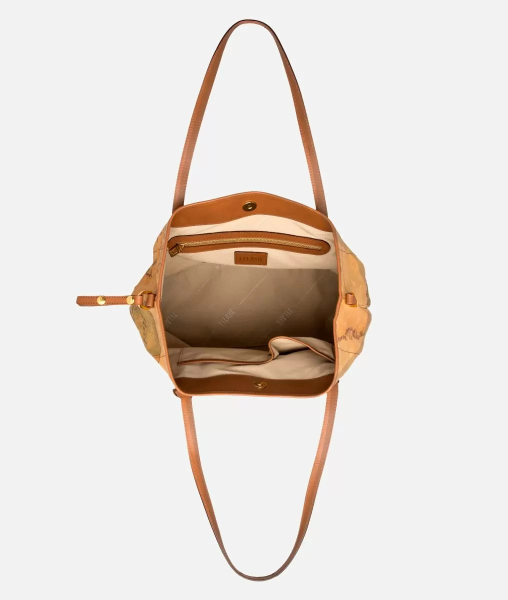 Alviero martini 1a classe Geo Classic Borsa media a spalla Ritorno libero