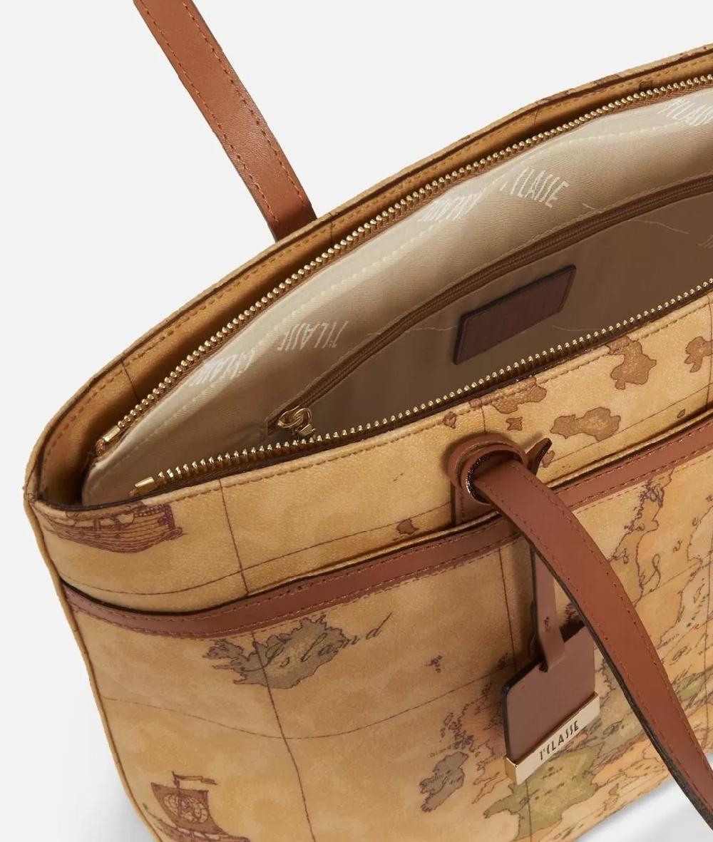 Alviero martini 1a classe Borsa shopping con tasca Ultimi tre giorni