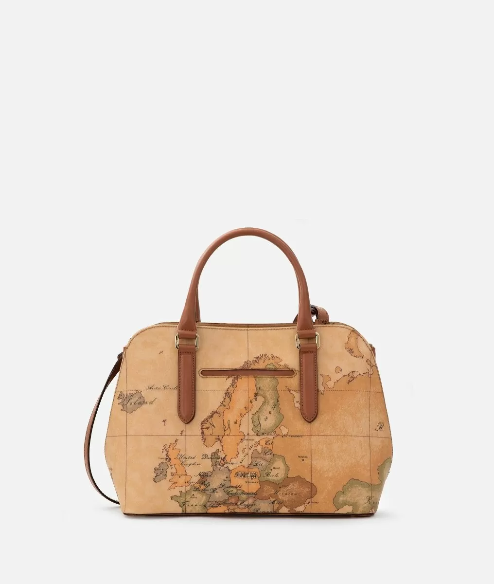 Alviero martini 1a classe Geo Classic borsa a mano con tracolla Fino al 50% di sconto