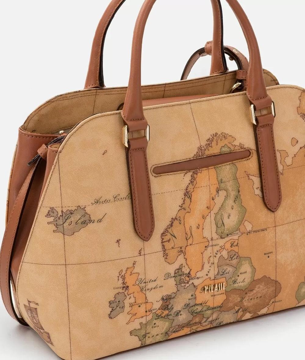 Alviero martini 1a classe Geo Classic borsa a mano con tracolla Fino al 50% di sconto
