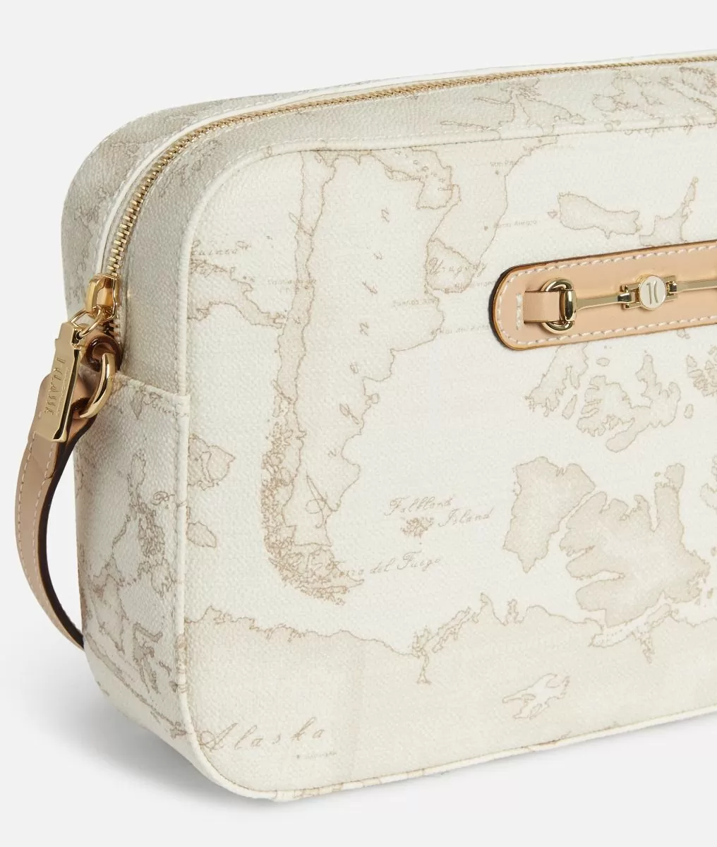 Alviero martini 1a classe Geo White tracolla reporter Only for today