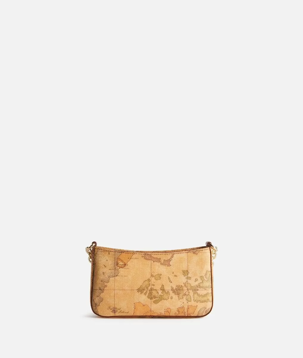 Alviero martini 1a classe Pochette con tracolla in tessuto Geo Classic Naturale Solo un giorno rimasto