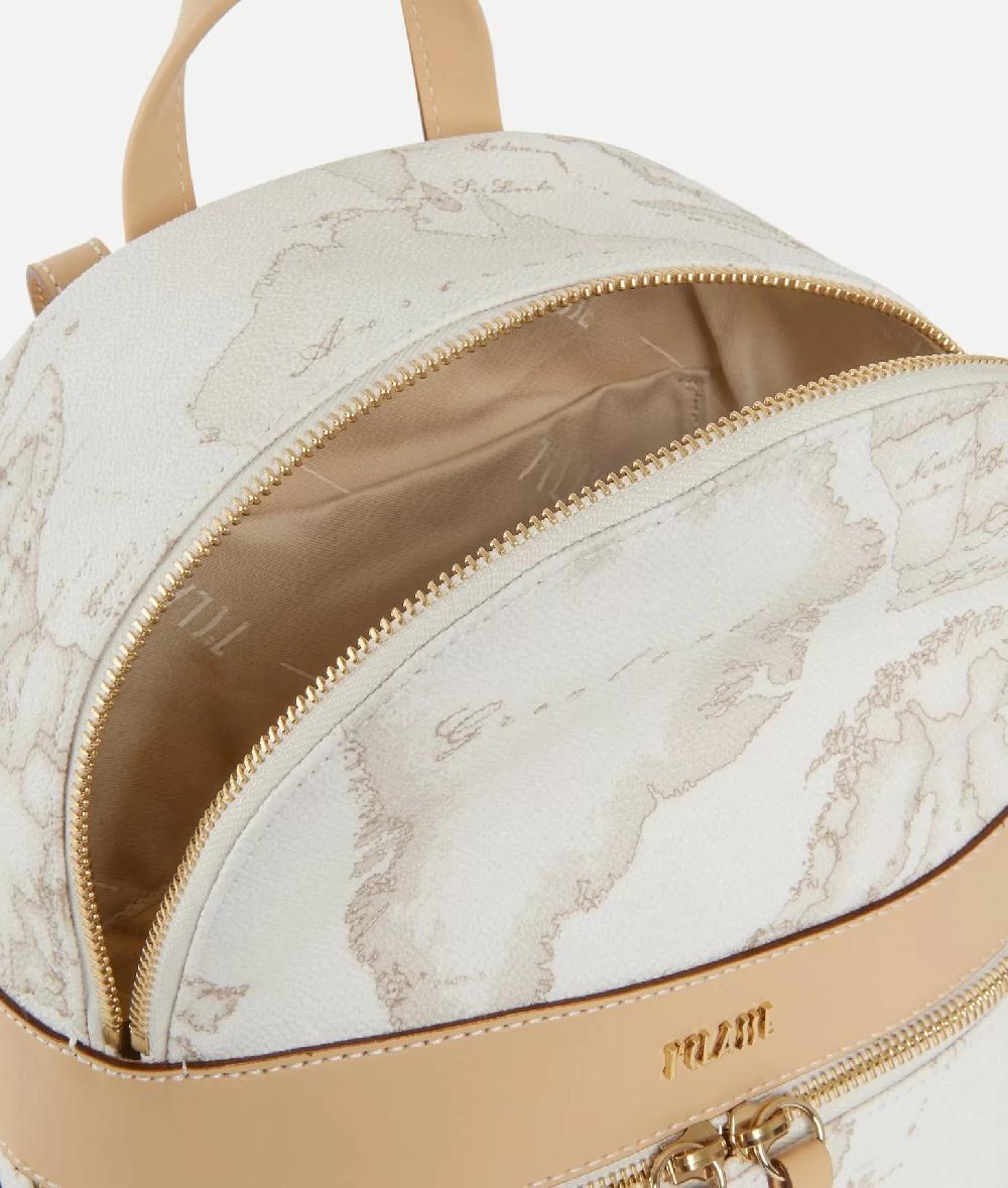 Alviero martini 1a classe Geo White Zainetto con logo 1° Classe Trasporto libero internazionale