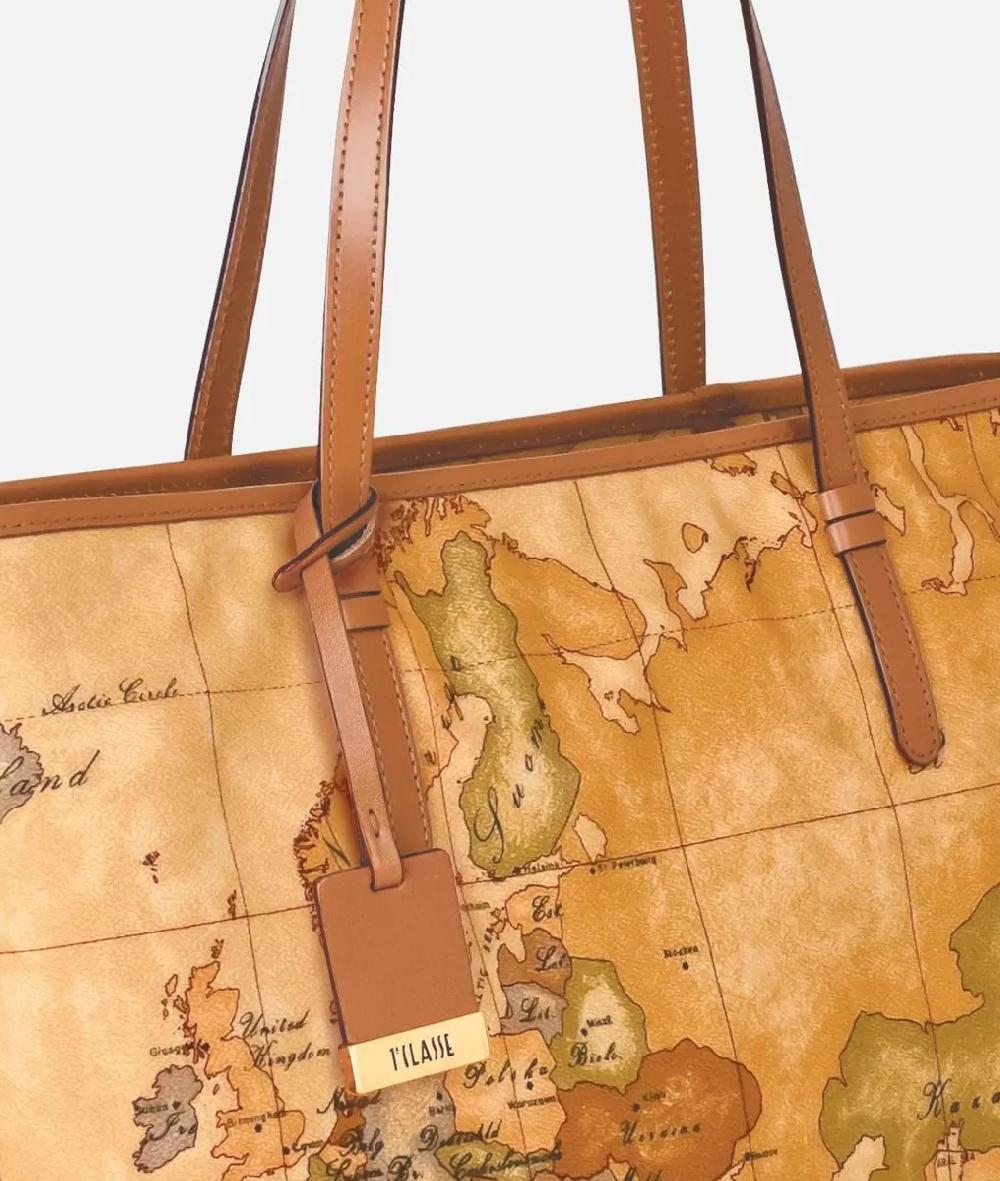 Alviero martini 1a classe Geo Classic Borsa shopping grande Italy