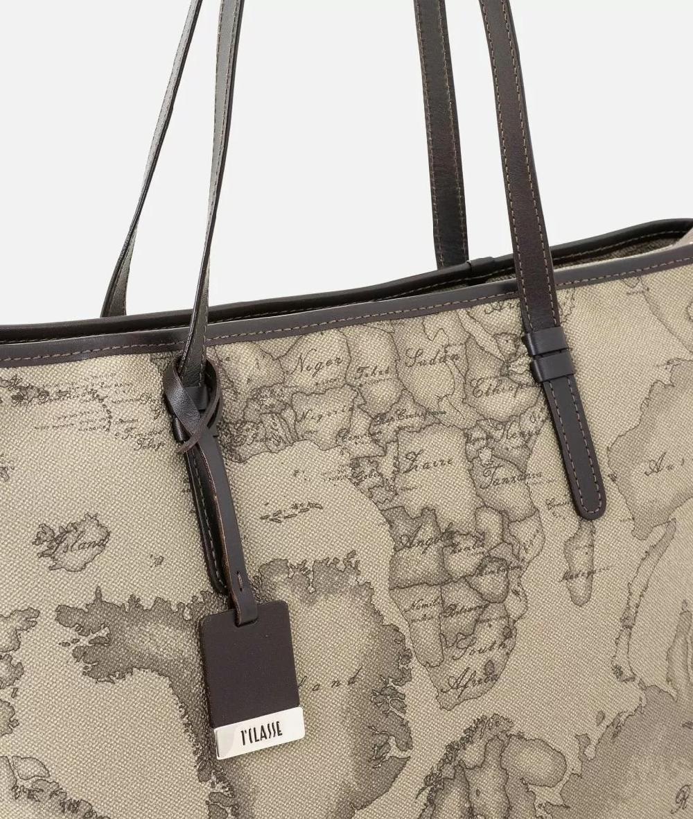 Alviero martini 1a classe Geo Tortora Borsa shopping grande Italia