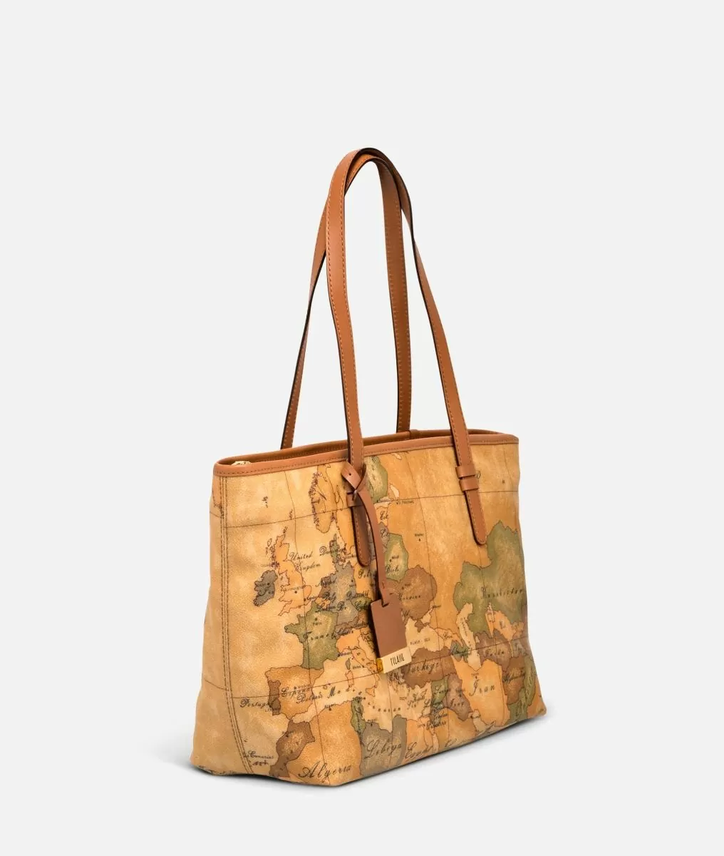 Alviero martini 1a classe Geo Classic Borsa shopping media Qualità Garantita