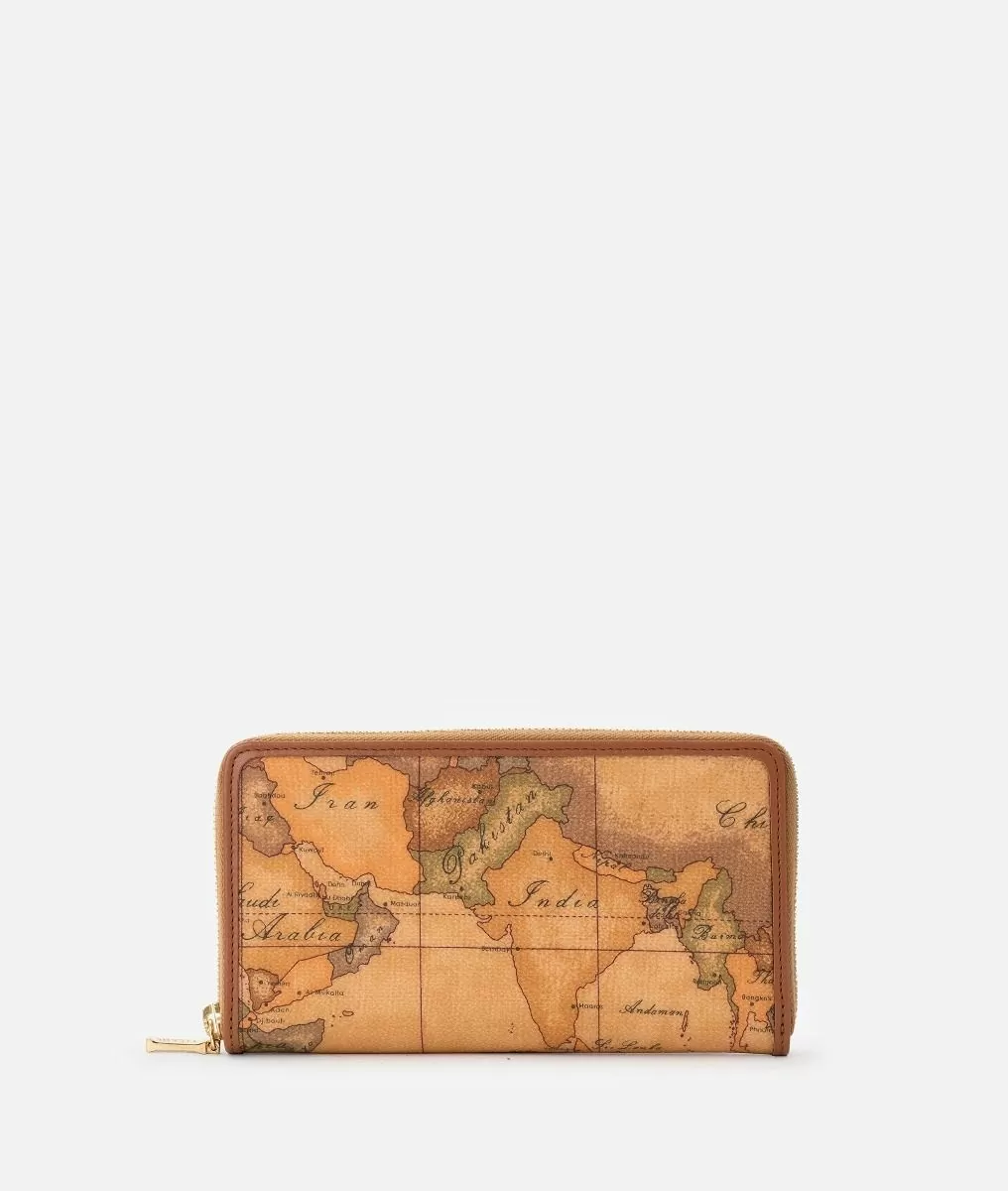 Alviero martini 1a classe Geo Classic portafoglio grande zip-around Presa