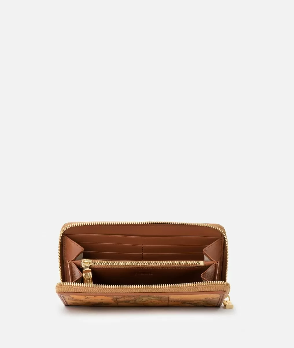 Alviero martini 1a classe Geo Classic portafoglio grande zip-around Presa