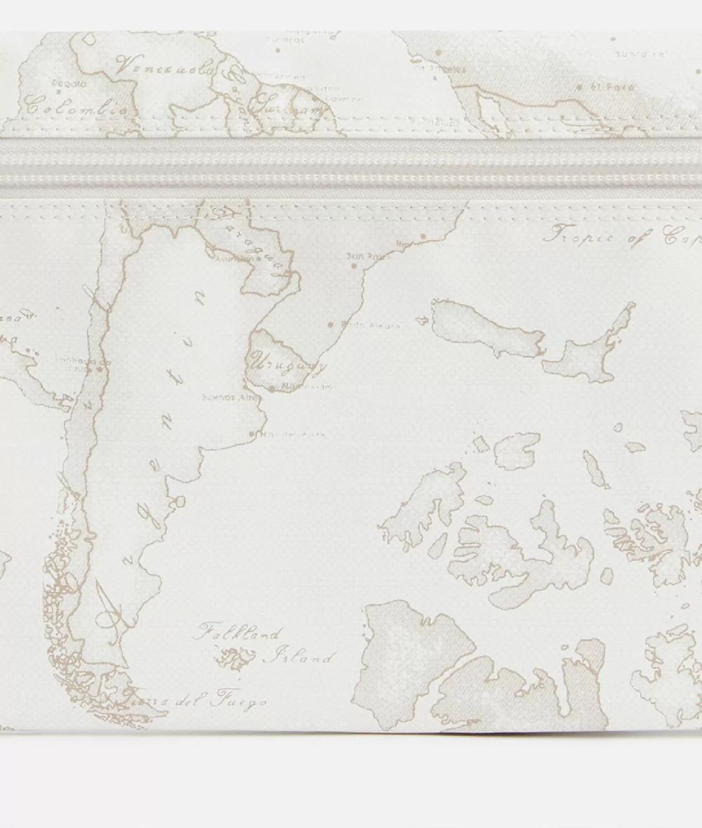 Alviero martini 1a classe Geo Soft White bustina grande rettangolare Moda