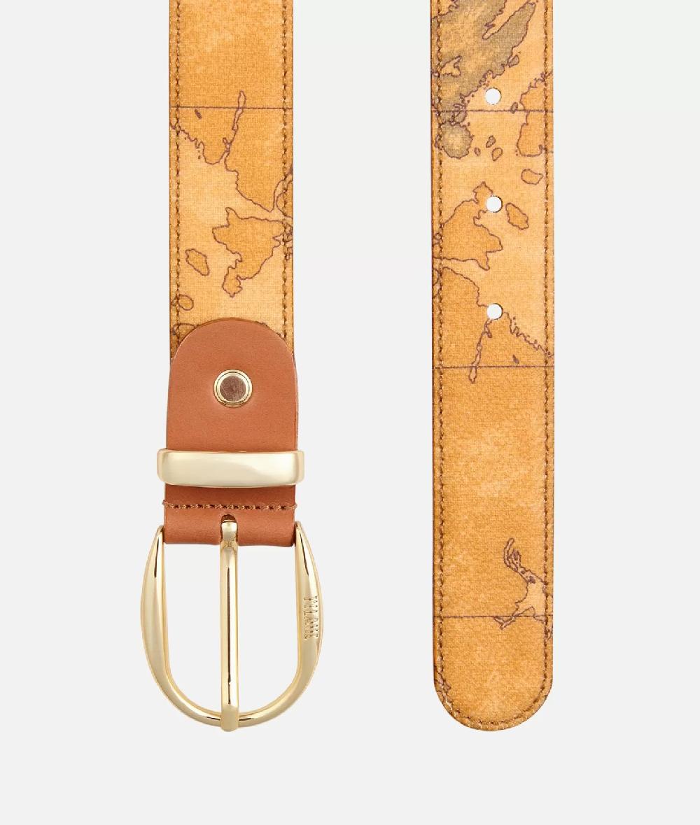 Alviero martini 1a classe Geo Classic Cintura con inserti in pelle Offerta Anniversario