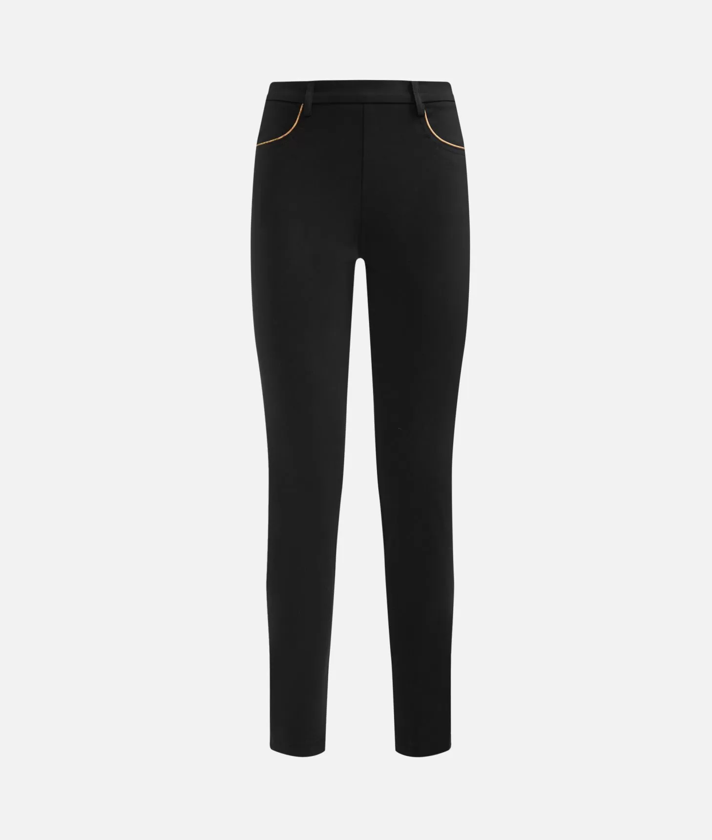 Alviero martini 1a classe Pantaloni in tessuto tecnico scuba Neri Fino Al -60%