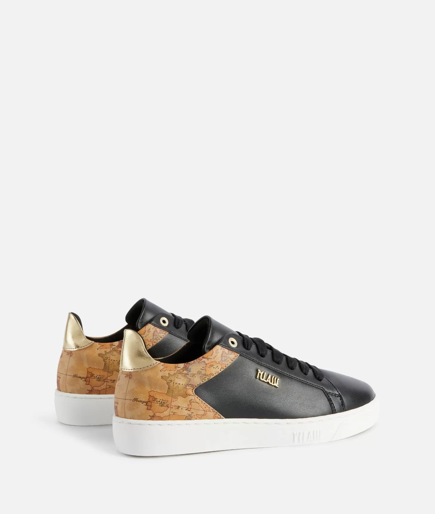 Alviero martini 1a classe Sneakers in eco nappa con logo 1ᴬ Classe Nere Sconto di tempo limitato