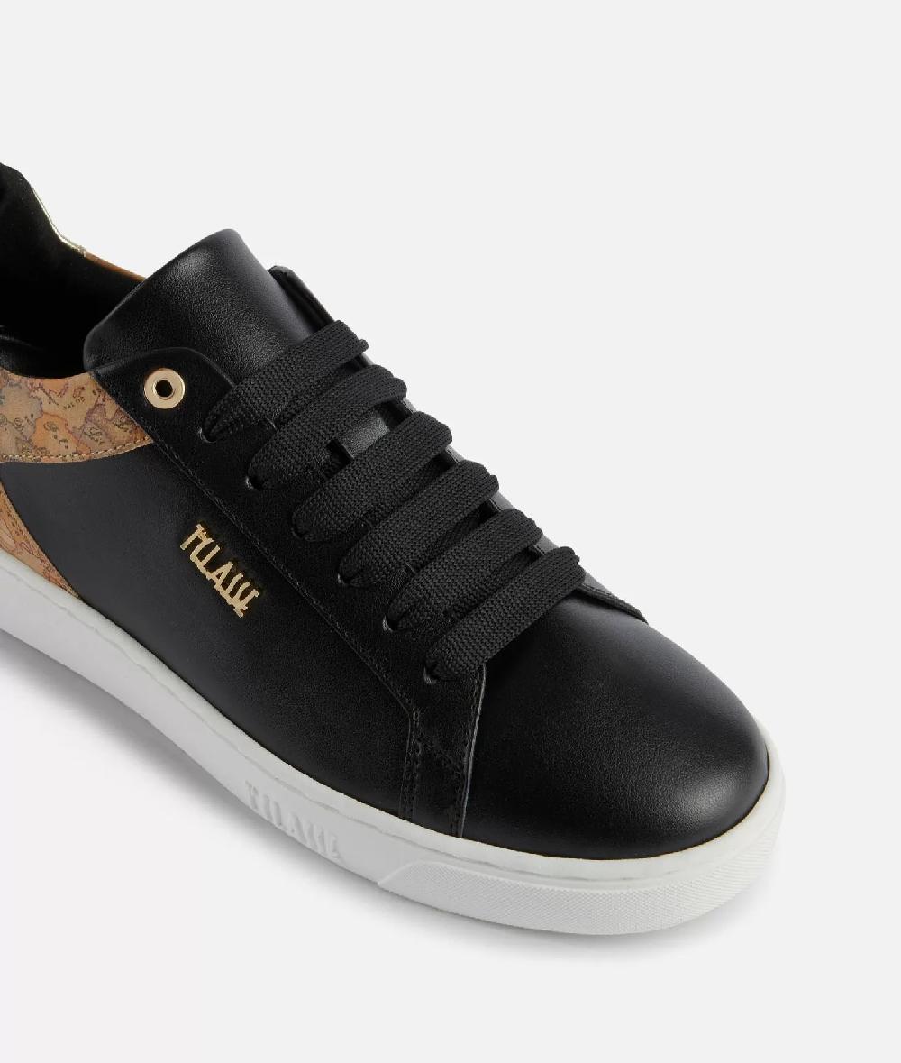 Alviero martini 1a classe Sneakers in eco nappa con logo 1ᴬ Classe Nere Sconto di tempo limitato