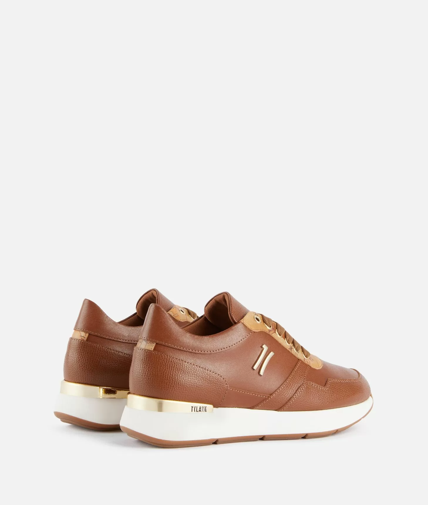 Alviero martini 1a classe Running in pelle granatina con logo 1C Castagna Super Saving Price