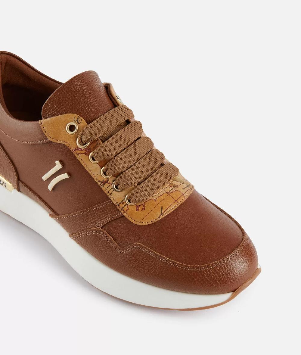 Alviero martini 1a classe Running in pelle granatina con logo 1C Castagna Super Saving Price