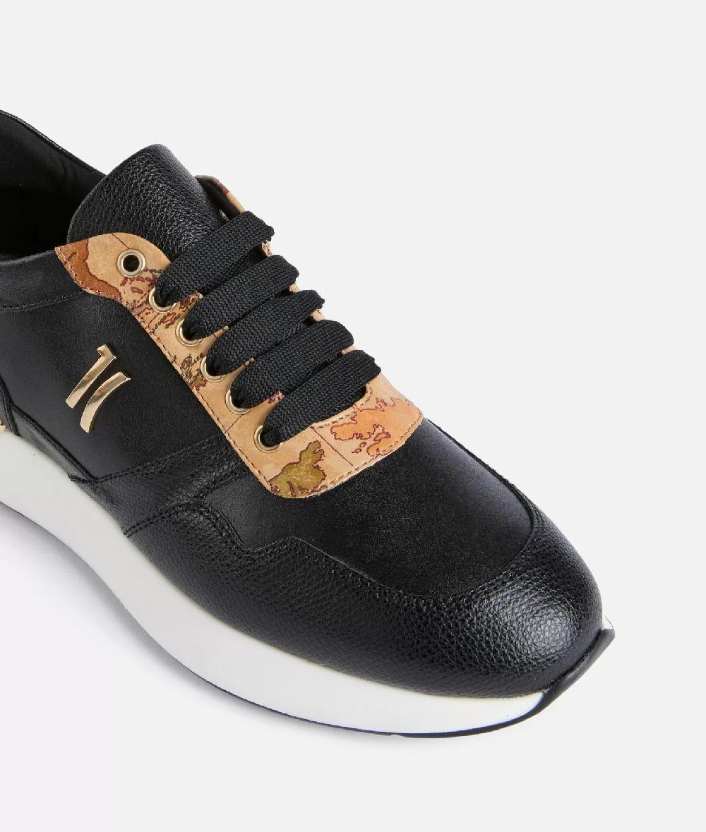 Alviero martini 1a classe Running in pelle granatina con logo 1C Nere Offerta settimanale