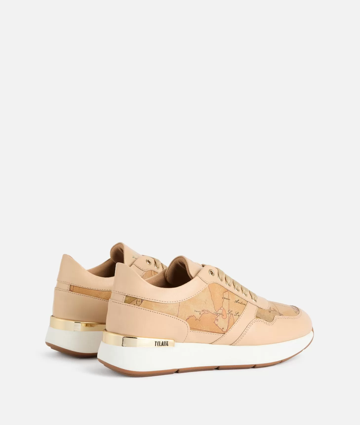Alviero martini 1a classe Running in pelle liscia con dettagli Geo Classic Naturali Latest stili