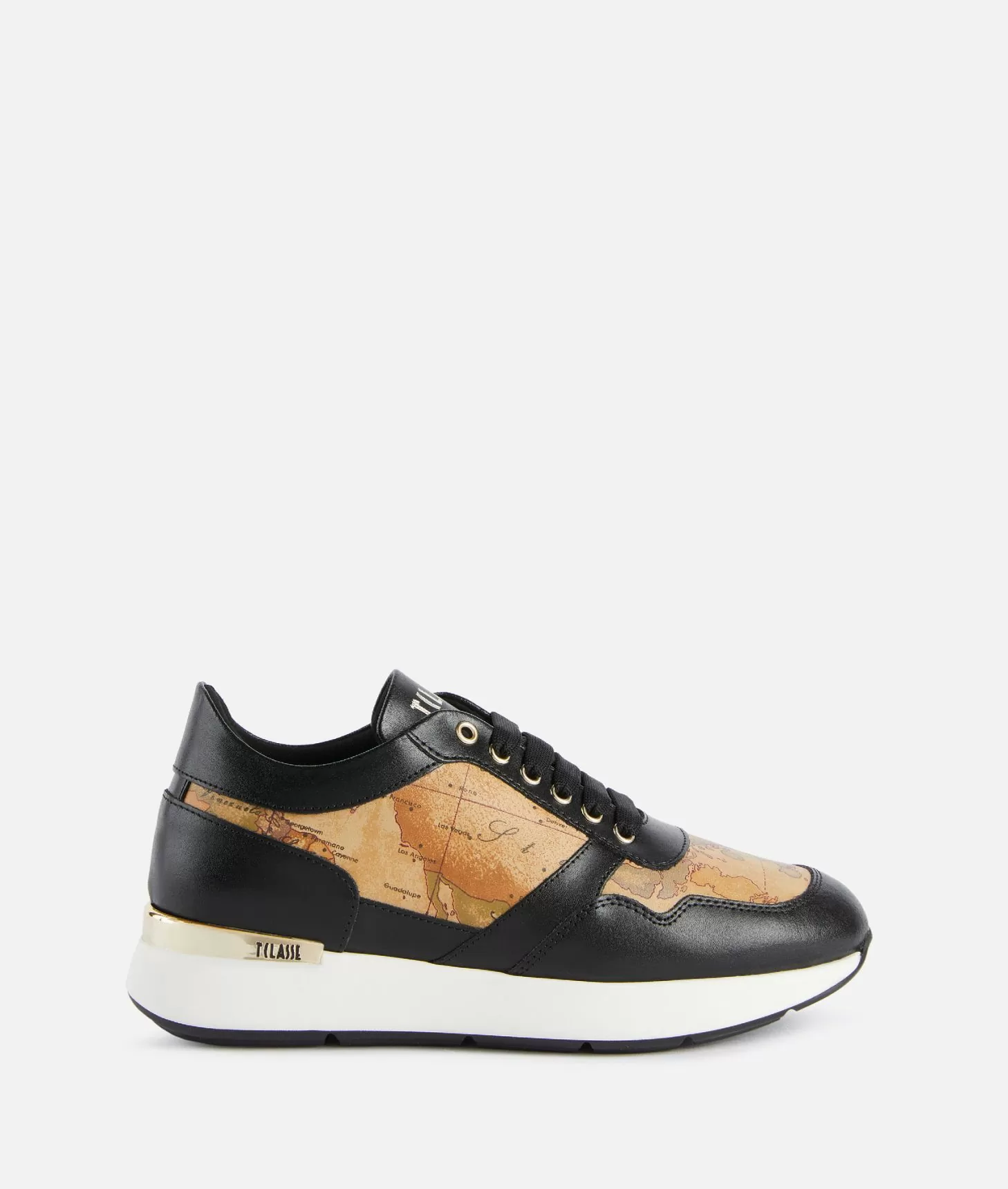 Alviero martini 1a classe Running in pelle liscia con dettagli Geo Classic Nere Ultimi due giorni