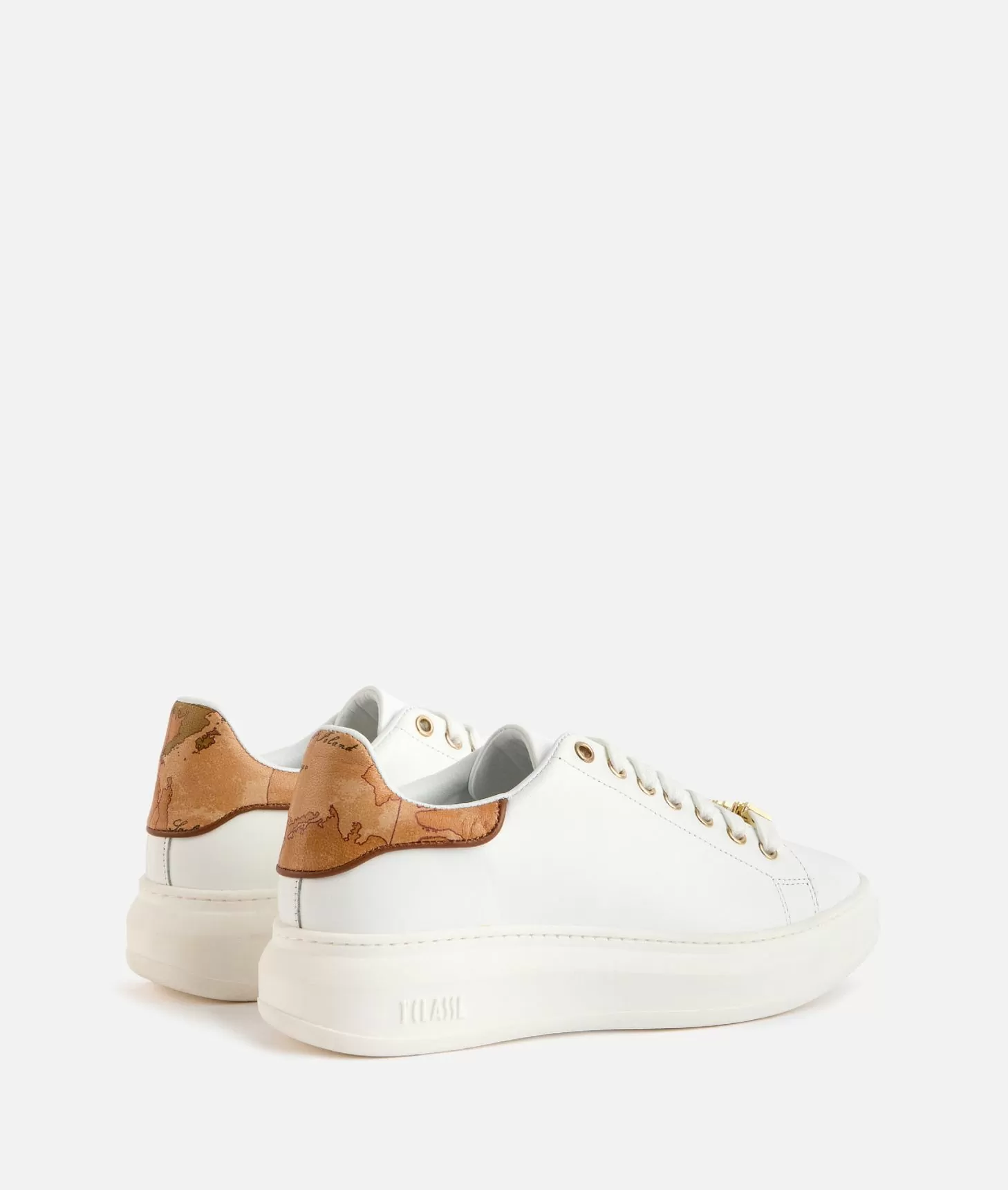 Alviero martini 1a classe Sneakers TR light in pelle liscia con passalaccio 1ᴬ Classe Bianche Promozione temporanea