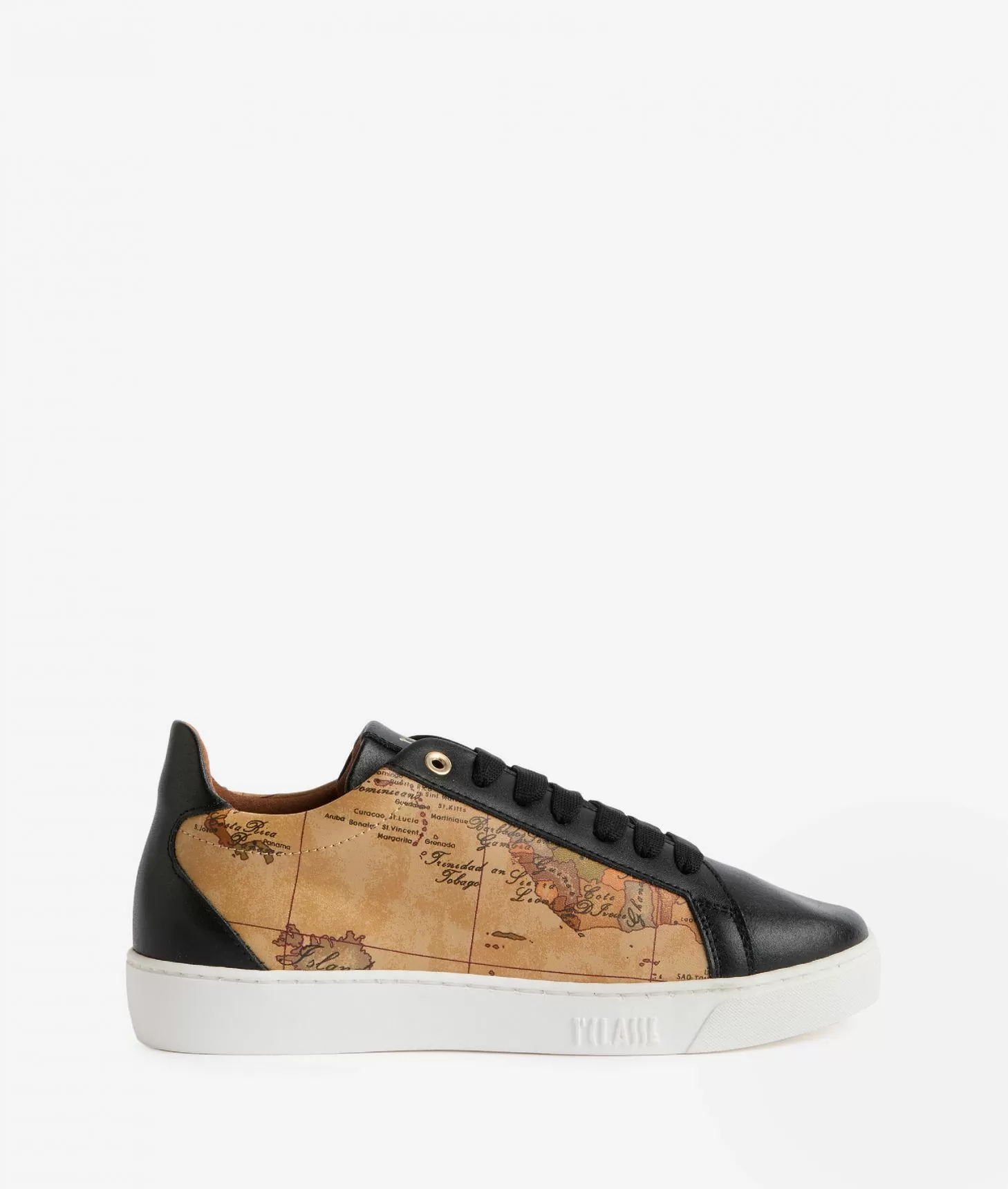 Alviero martini 1a classe Sneakers in pelle liscia ed eco nappa Geo Classic Nere 2025