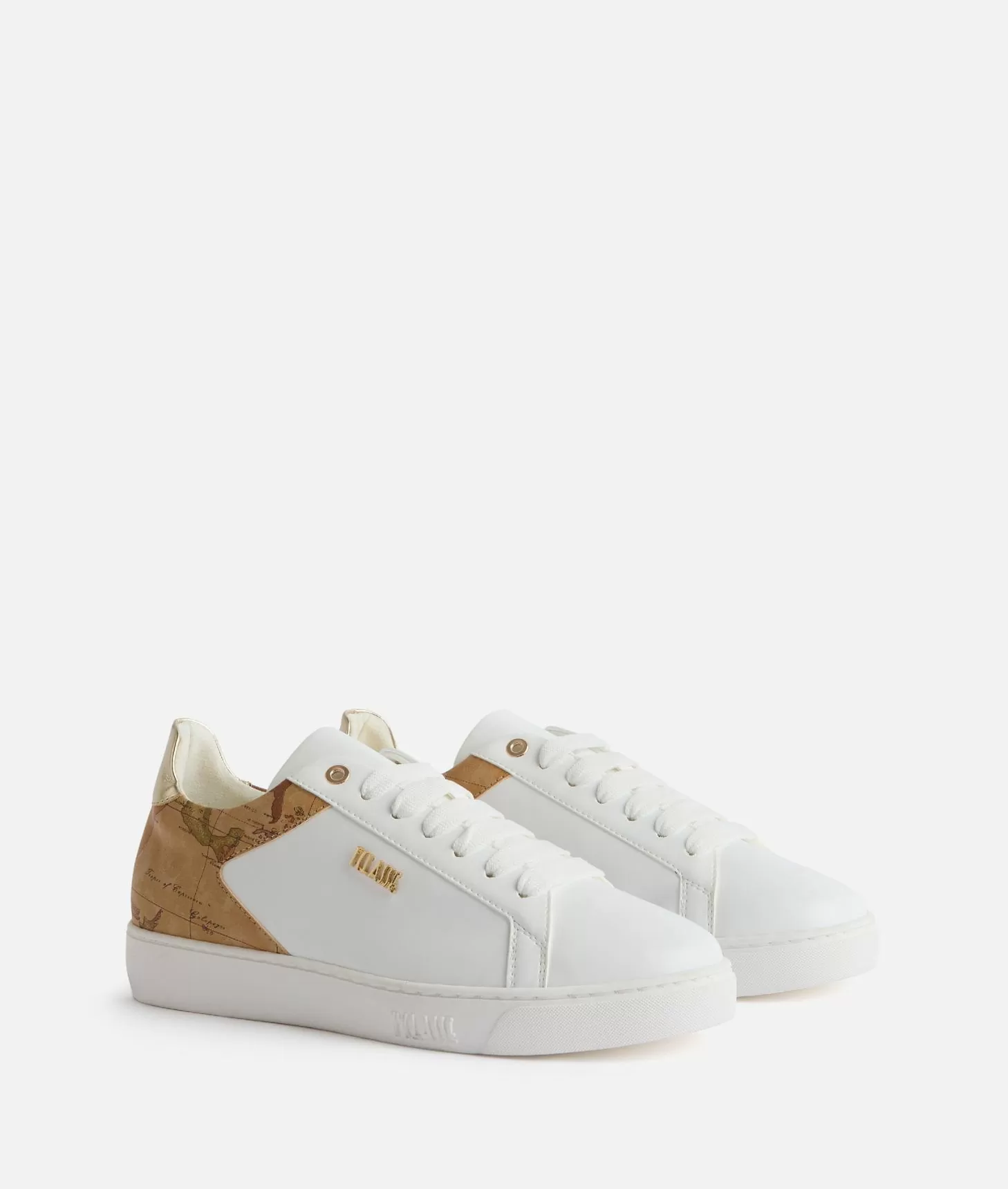 Alviero martini 1a classe Sneakers in eco nappa con logo 1ᴬ Classe Bianche Italy