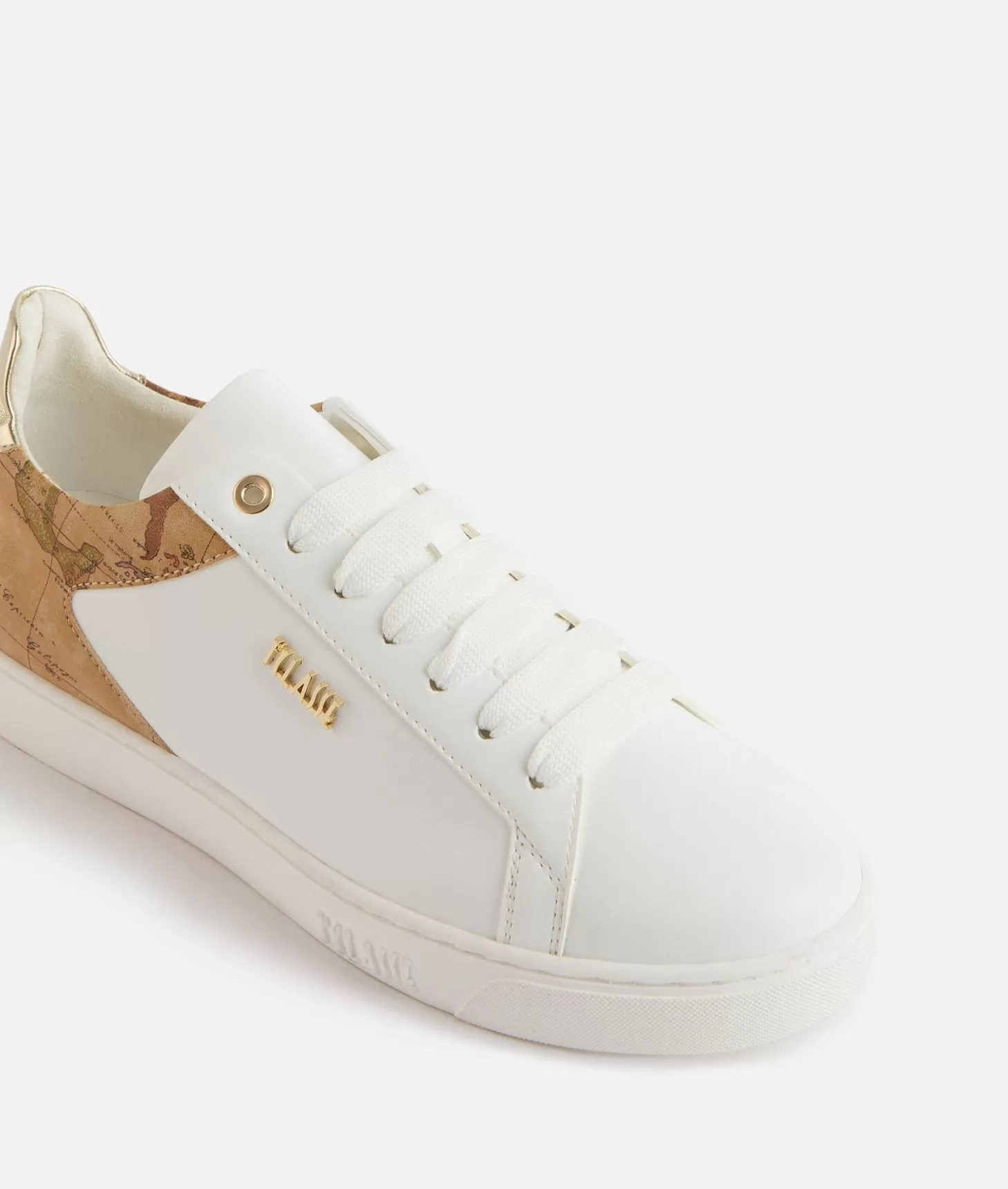 Alviero martini 1a classe Sneakers in eco nappa con logo 1ᴬ Classe Bianche Italy
