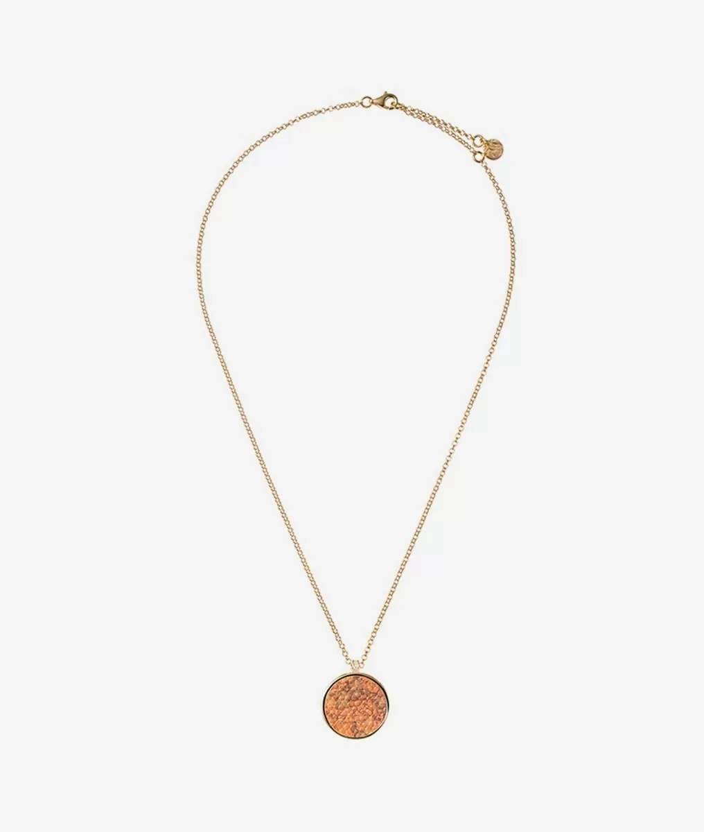 Alviero martini 1a classe Long Street collana in argento con pendente stampa Geo Classic Vendite Flash