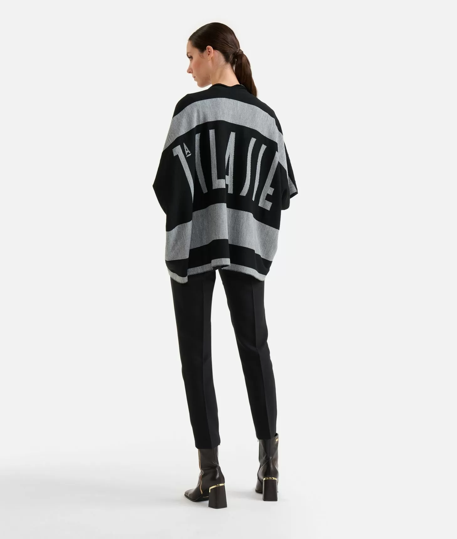 Alviero martini 1a classe Gilet con logo 1ᴬ Classe Nero Comprare a buon mercato