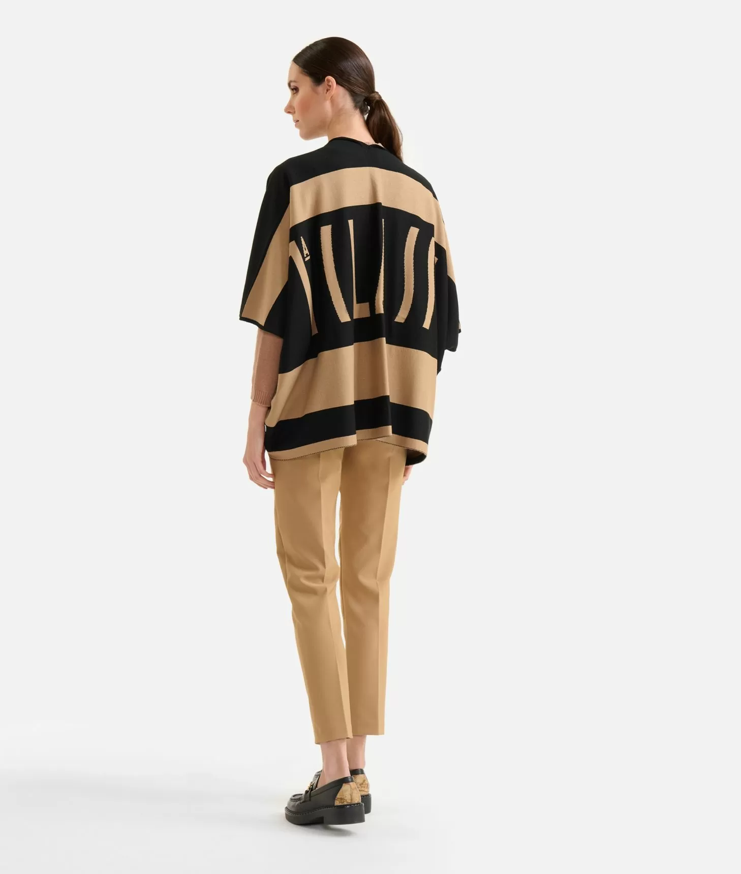 Alviero martini 1a classe Gilet con logo 1ᴬ Classe Naturale Grande vendita