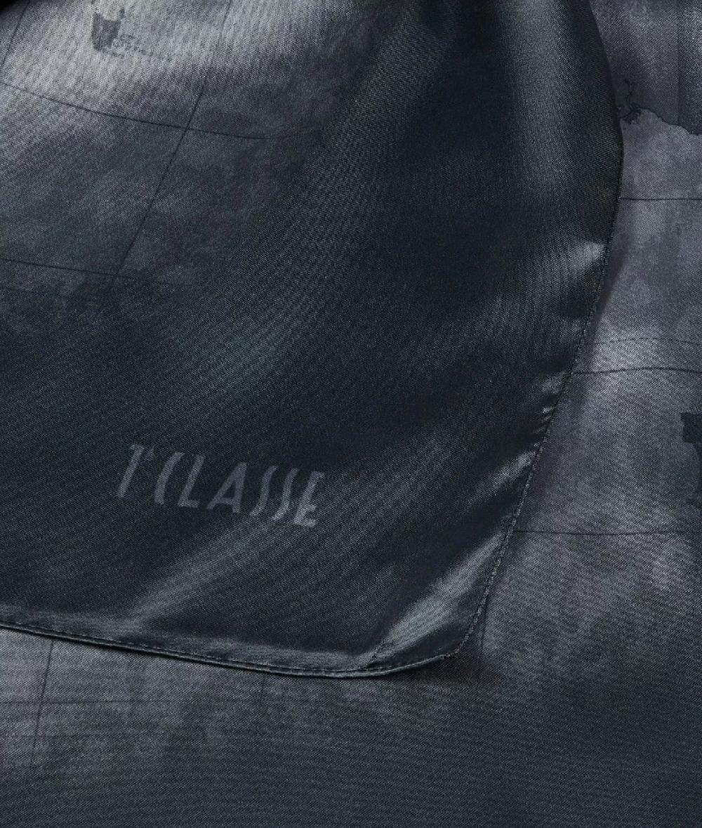 Alviero martini 1a classe Foulard Geo Sfumato 90x90 Nero Italy