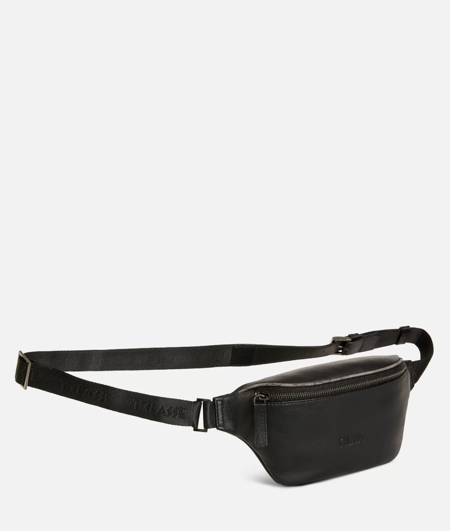 Alviero martini 1a classe Belt bag in pelle nera In Vendita