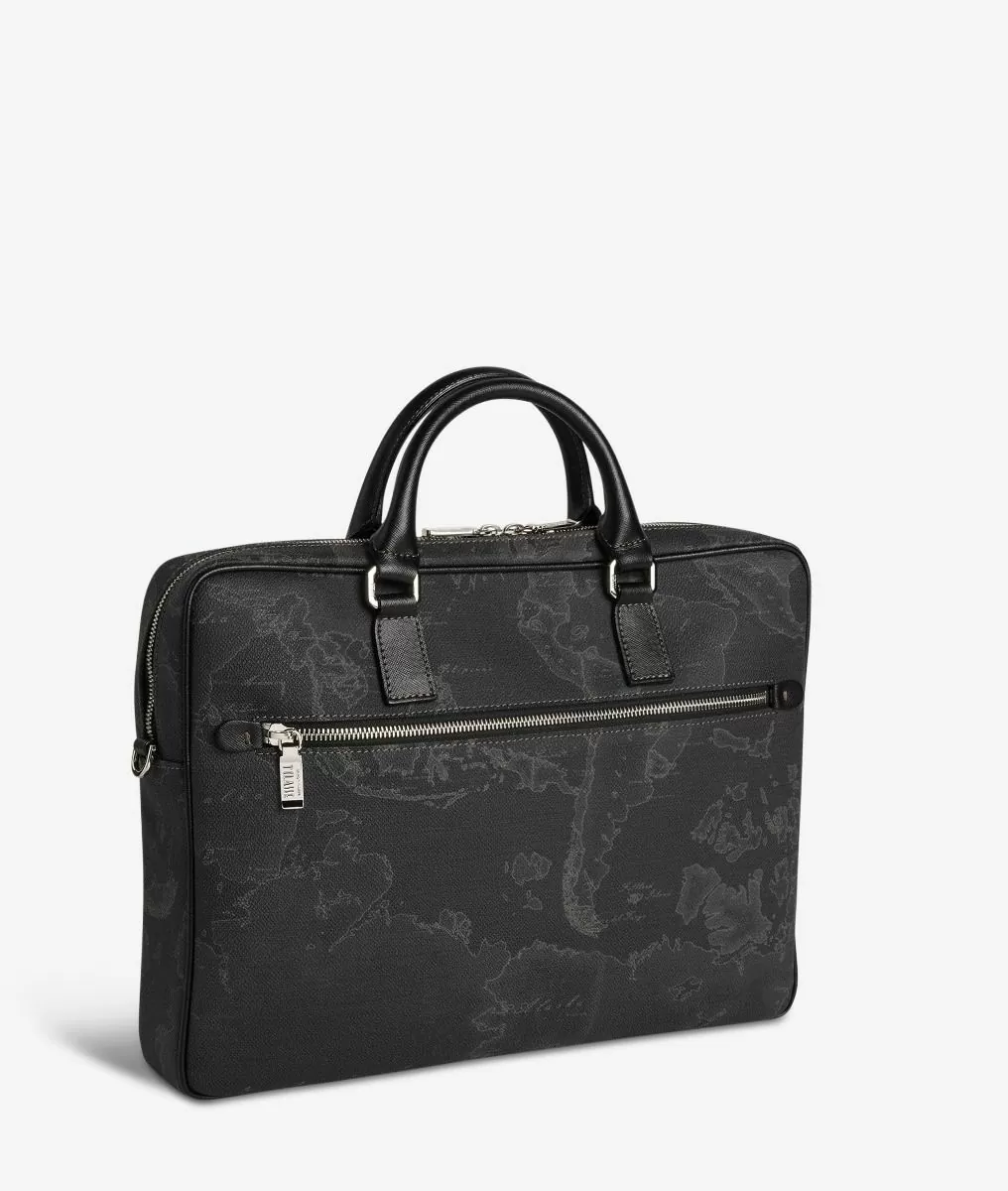 Alviero martini 1a classe Geo Black cartella porta pc nera Hotsell