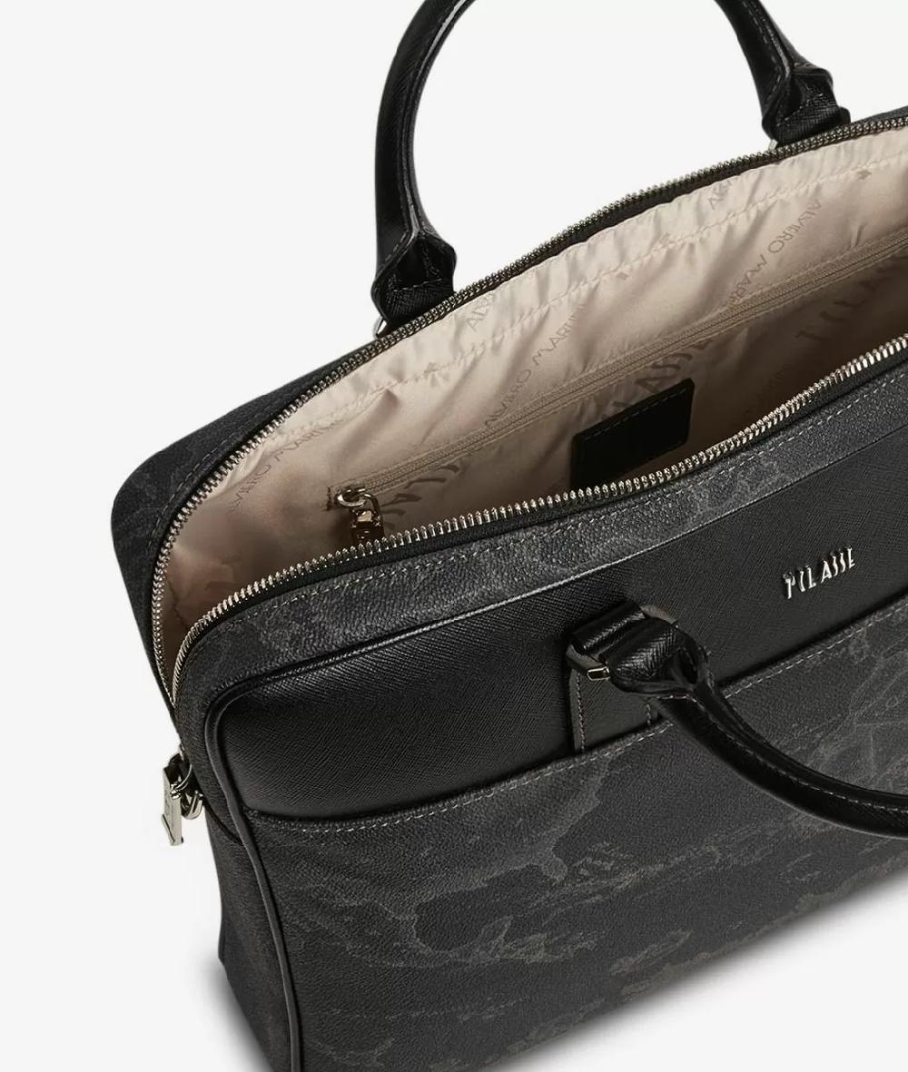 Alviero martini 1a classe Geo Black cartella porta pc nera Hotsell
