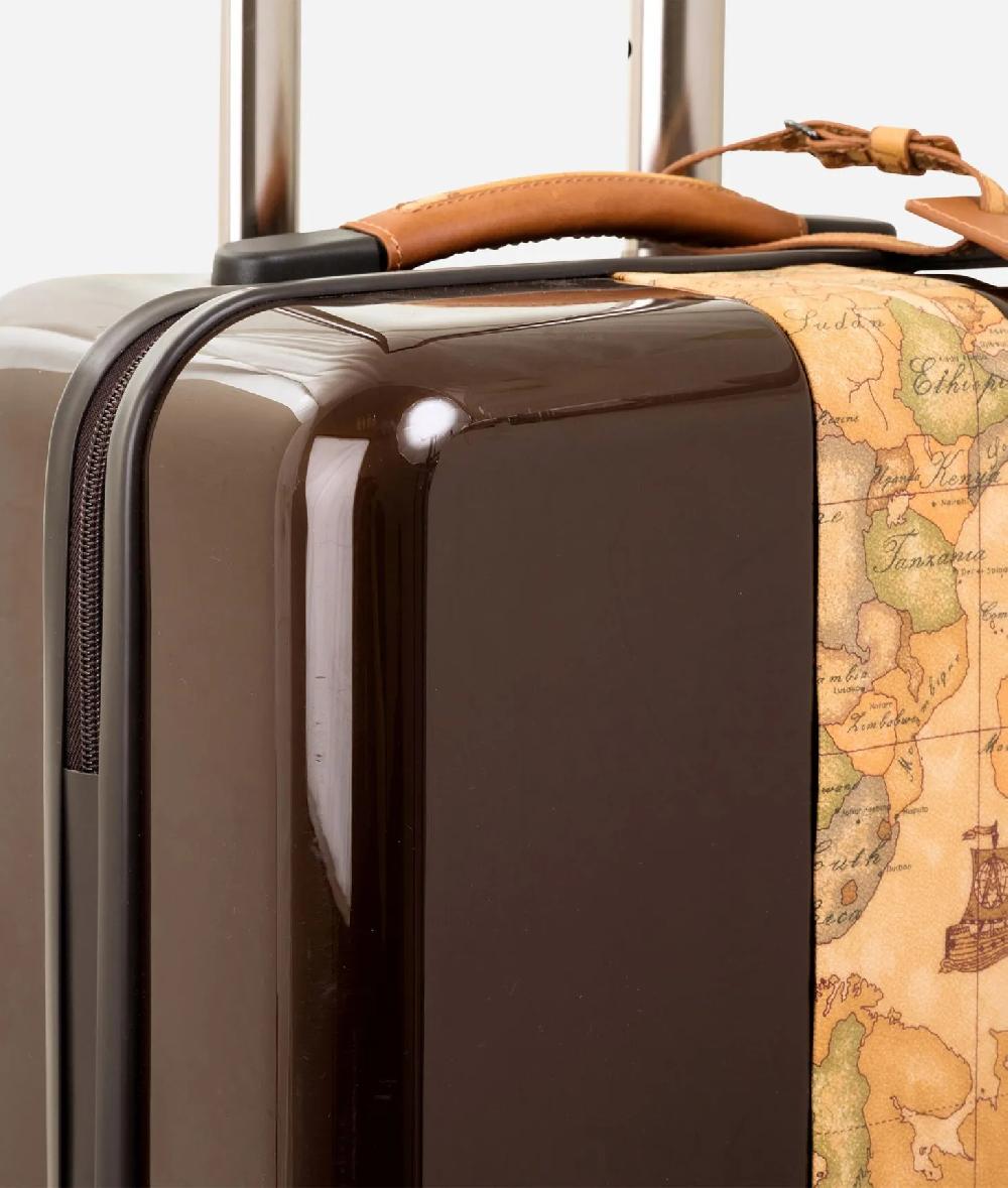 Alviero martini 1a classe Solid Case Trolley piccolo con Geo Classic Vendite Flash