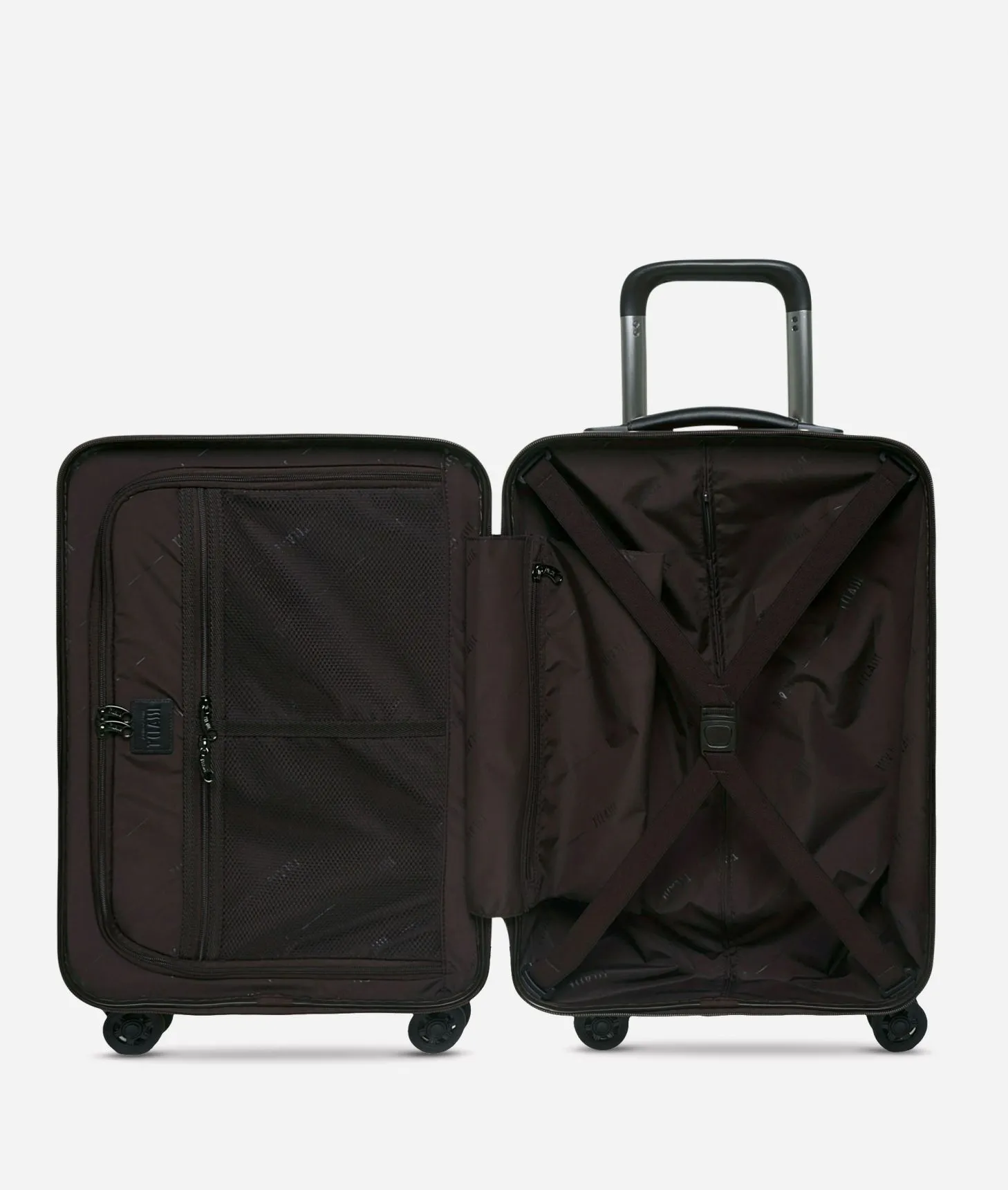 Alviero martini 1a classe Solid Case Trolley piccolo con Geo Classic Vendite Flash