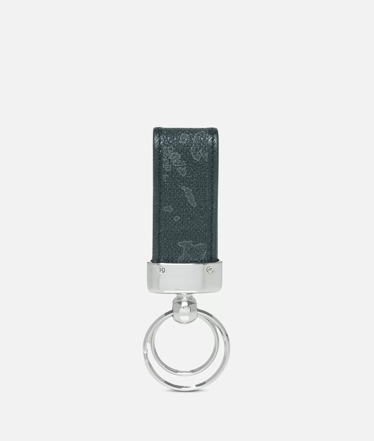 Alviero martini 1a classe Geo Black Portachiavi con anelli Sconti VIP
