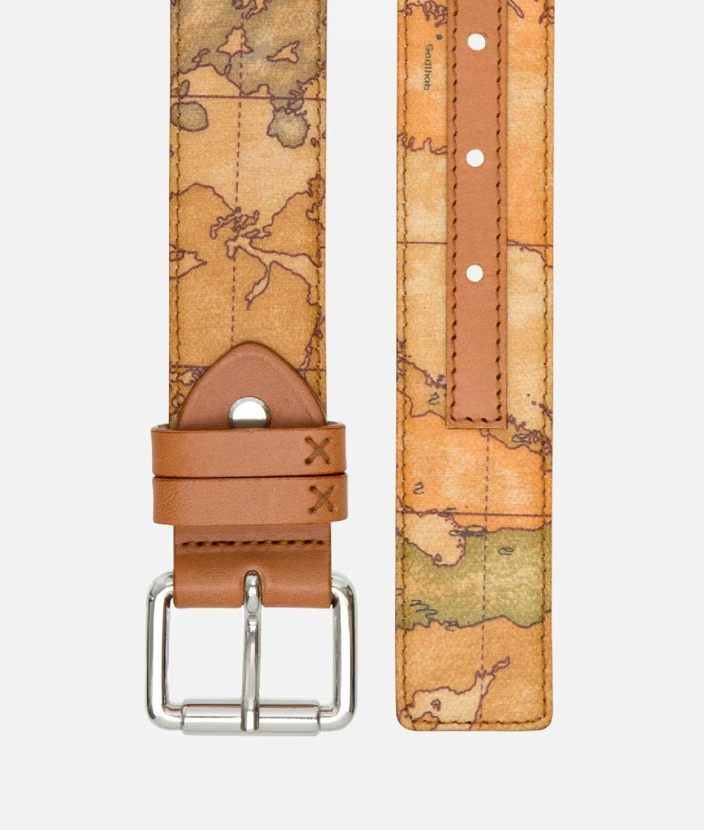 Alviero martini 1a classe Geo Classic Cintura con fibbia platino 50% di sconto con spedizione gratuita